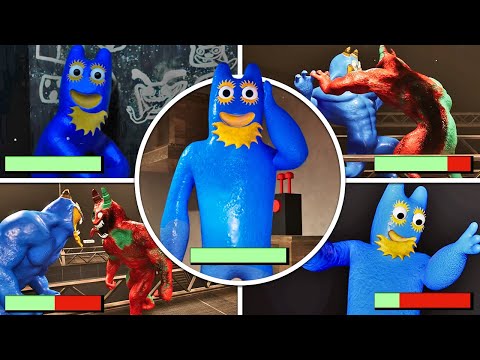 Видео: Сад Банбана 0-8 — все сцены ФЛУМБО с полосками здоровья