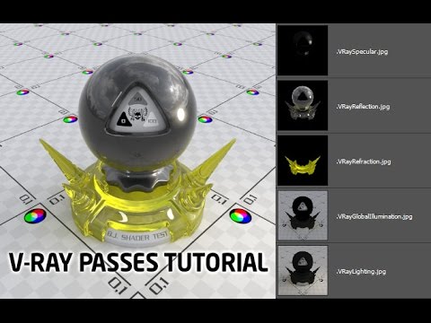 Видео: Собираем V-ray рендер пасы в Photoshop