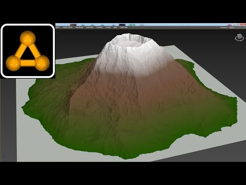 Видео: Параметрические горы в 3ds Max