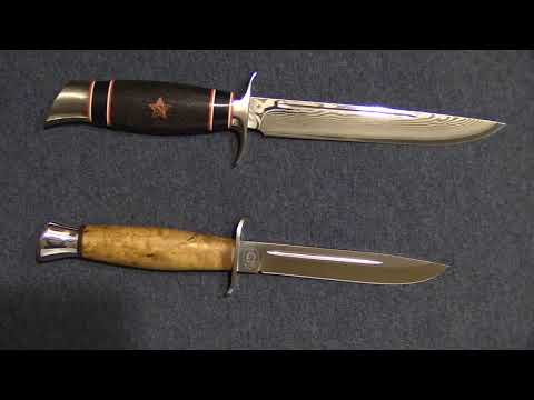 Видео: Финка НКВД с красной звездой-легендарный нож,экслюзивные материалы,прецизионное исполнение.