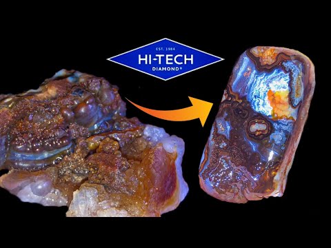 Видео: Резка огненного агата