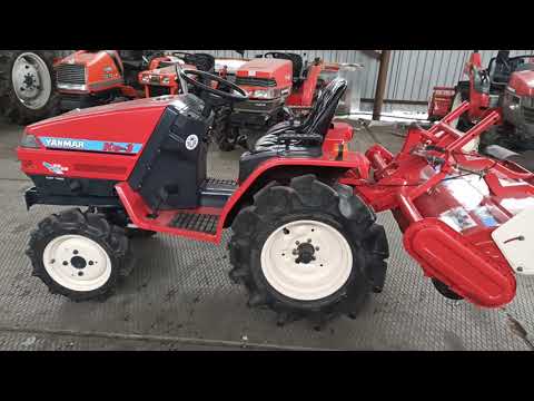 Видео: Мини-трактор Yanmar KE-3