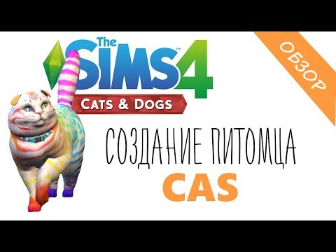 Видео: СИМС 4  ПИТОМЦЫ : создание питомцев | обзор | СИМС 4 КОШКИ И СОБАКИ CAS ( SIMS 4 CATS and DOGS )