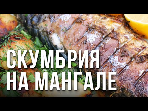 Видео: Скумбрия на мангале
