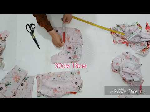 Видео: Куйлак бичиб тикамиз  54размер Шьём платье треды.штпел.I am sewing a dress.