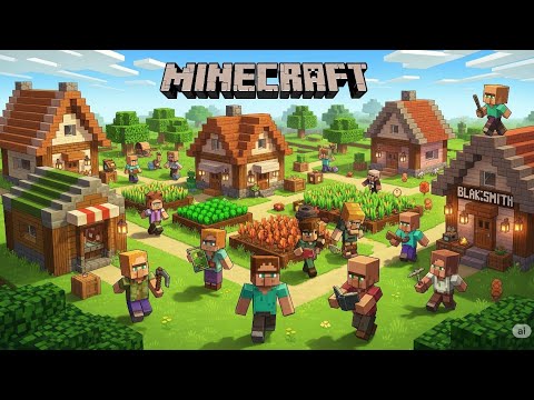 Видео: Я уліпшив село в minecraft 3 частина