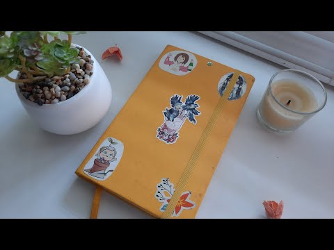 Видео: последний обзор на жёлтый скетчбук (немного китайцев)