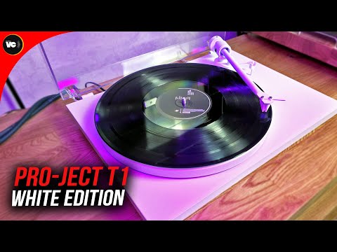 Видео: Красивый альбинос - Pro-Ject T1 White Edition