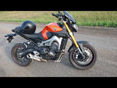 Видео: Yamaha MT 09 2014г. мнение новичка....