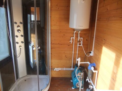 Видео: Как установить насосную станцию, водопровод на даче 2 часть. Тепловода-оз.ру