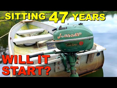 Видео: 1952 Johnson Outboard простоял 47 лет. Заведётся ли? Часть 1