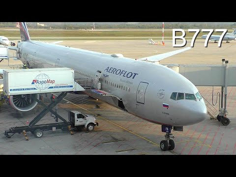 Видео: Boeing 777-300ER а/к Аэрофлот. Рейс Владивосток - Москва