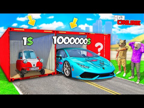Видео: ОТКРЫЛИ КОНТЕЙНЕРЫ МИСТЕРА БИСТА! МАШИНА ЗА 1$ ИЛИ ЗА 1000000$? БИТВА ЗА КОНТЕЙНЕРЫ В ГТА 5 ОНЛАЙН