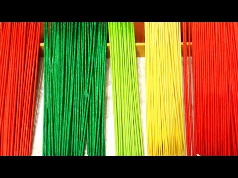 Видео: Красим бумажные трубочки для Арбузного набора! Запись трансляции!