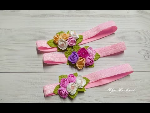 Видео: Повязка На Голову Для Малышки. Мастер Класс