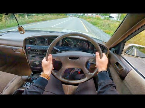 Видео: 1992 Toyota Mark II (2.0 135 HP Japan Classics) - POV ТЕСТ-ДРАЙВ