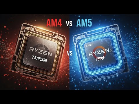 Видео: Прощай, 5700X3D. Привет, AM5! Сравнение в играх с 7500f