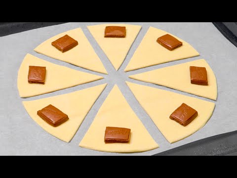 Видео: У вас есть слоёное тесто и шоколад? 3 самых вкусных рецепта!