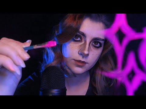 Видео: АСМР 💣 разрисую твоё лицо | Arcane edition 😈 ASMR draw on your face ✨ beatrisius asmr