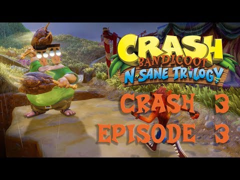 Видео: Прохождение Crash Bandicoot 3 (N.Sane Trilogy). Часть 3. БОСС: Доктор Нефариус Тропи