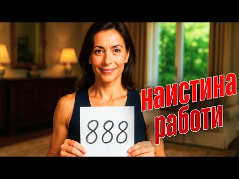 Видео: Напиши 888 на Бял Лист и Няма да Повярваш Какво ще Привлечеш... Силата на Нумерологията!