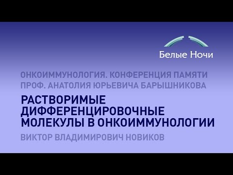 Видео: Растворимые дифференцировочные молекулы в онкоиммунологии