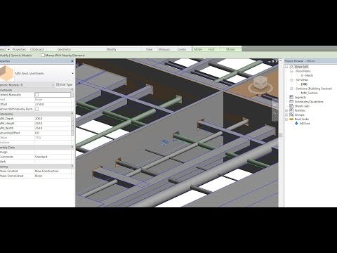 Видео: Задания на отверстия в Revit с Dynamo