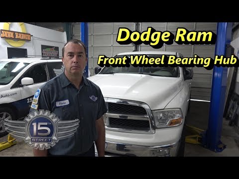 Видео: Подшипник ступицы переднего колеса Dodge Ram