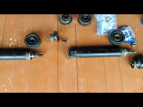 Видео: Сбор карданного вала и замена подвесных подшипников Nissan Presage NU30