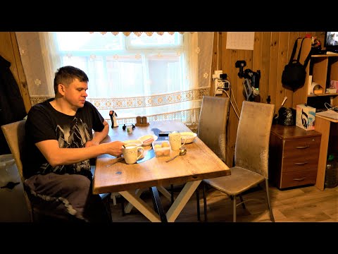 Видео: Жена вернулась. Первые дни весны.  Живем в деревне.