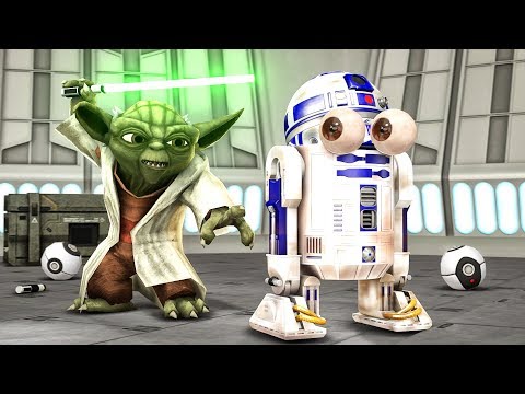 Видео: ДА ПРЕБУДЕТ С ТОБОЙ СИЛА! ДЖЕДАЙ ЙОДА НАШЁЛ НАС В ДРОИДЕ R2D2 В ХРАМЕ В GARRY’S MOD