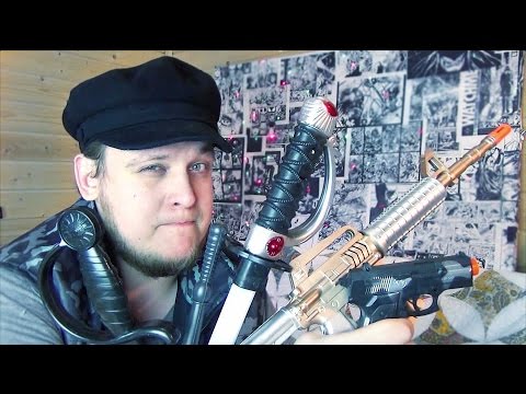 Видео: Контрольная закупка - Оружие из "ЗАОДНО"  - Игрушечное оружие, Пистолеты и Мечи Обзор