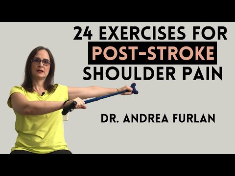 Видео: #040 Упражнения при боли в плече после инсульта