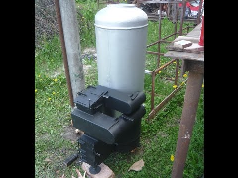 Видео: РАКЕТНАЯ ПЕЧЬ  (Rocket Stove) "на воде".