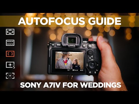 Видео: Лучшие настройки автофокуса SONY для свадебной съёмки. Руководство по Sony A7IV для начинающих