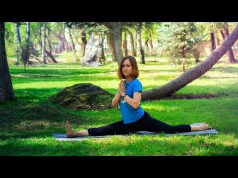 Видео: Хатха йога для развития гибкости позвоночника (профилактика остеохондроза)