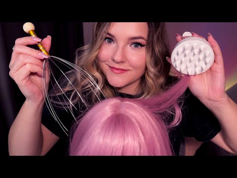 Видео: АСМР МАССАЖ ГОЛОВЫ для ТЕБЯ 😌