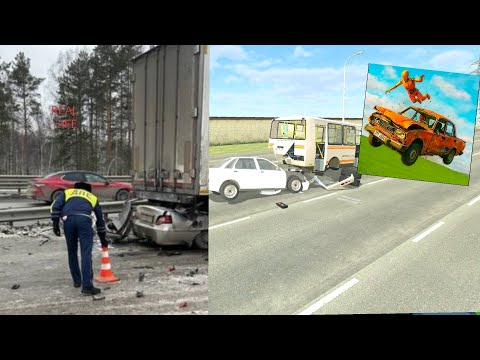 Видео: Аварии на реальных событиях в ваз краш тест симулятор 2 #3