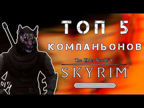 Видео: ТОП 5 Компаньонов в SKYRIM | Лучшие компаньоны на Скайрим (Skyrim SE)