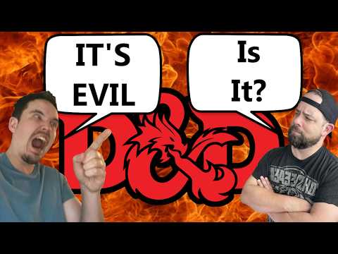 Видео: D&D — это не демоническая игра!?! И почему люди думают, что это так
