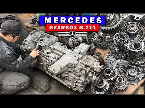 Видео: СБОРКА КОРОБКИ ПЕРЕДАЧ ГРУЗОВИКА. MERCEDES ACTROS G-211 ⚙️