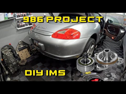 Видео: Самодельные IMS и RMS на автомобиле проекта 986! Porsche Boxster S 550 Spyder