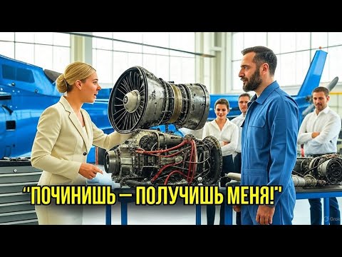 Видео: 🚁 «Если ПОЧИНИШЬ ВЕРТОЛЁТ — Я ТЕБЯ ПОЦЕЛУЮ!» 😏Рассмеялась Миллионерша… НО ОТВЕТ ПРОСТОГО МОЛЧАТЬ 💔😱
