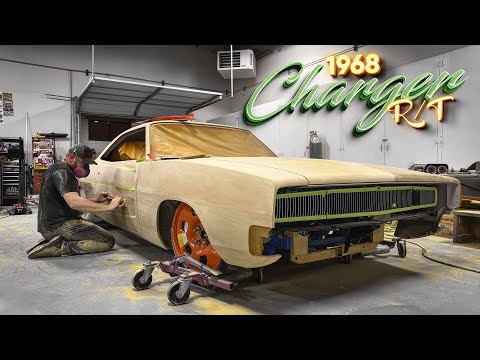 Видео: 68 Dodge Charger R/T • Часть 15 • Приборная панель и кузов