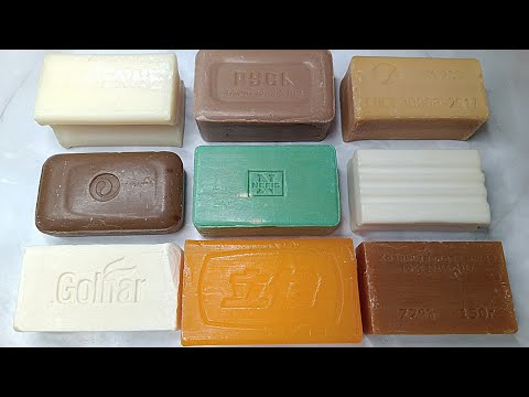 Видео: Soap Cutting🧼ASMR🔪Резка сухого мыла _60