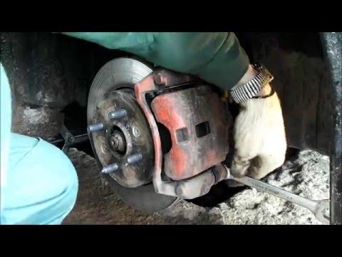 Видео: Кия спектра, передние суппорта