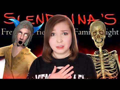 Видео: ВСЕ  «НЕИЗВЕСТНО КТО ЭТО»! [Прохождение Slendrina's Freakish Friends and Family Night] №3