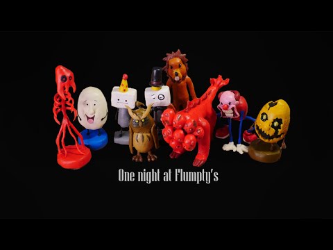 Видео: Обзор фигурок one night at flumpty's из Пластилина