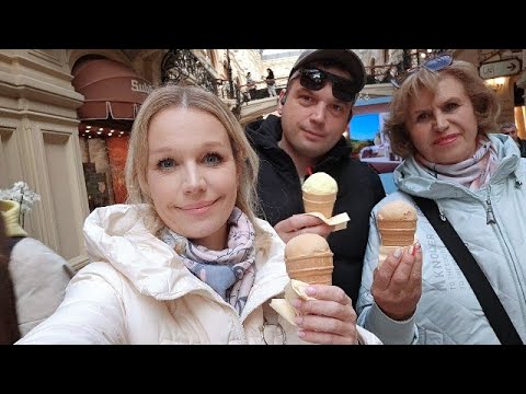 Видео: Москва ГУМ 🍦🍁 Удивительное кафе 🎁 Приятные покупки 😍 Веселые Выходные 🎉