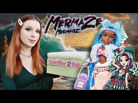 Видео: РАСПАКОВКА ПОСЫЛКИ С АВИТО💦Стильная русалочка Mermaze Mermaidz Shellnelle🌊 Дочь Безумного шляпника☕✨